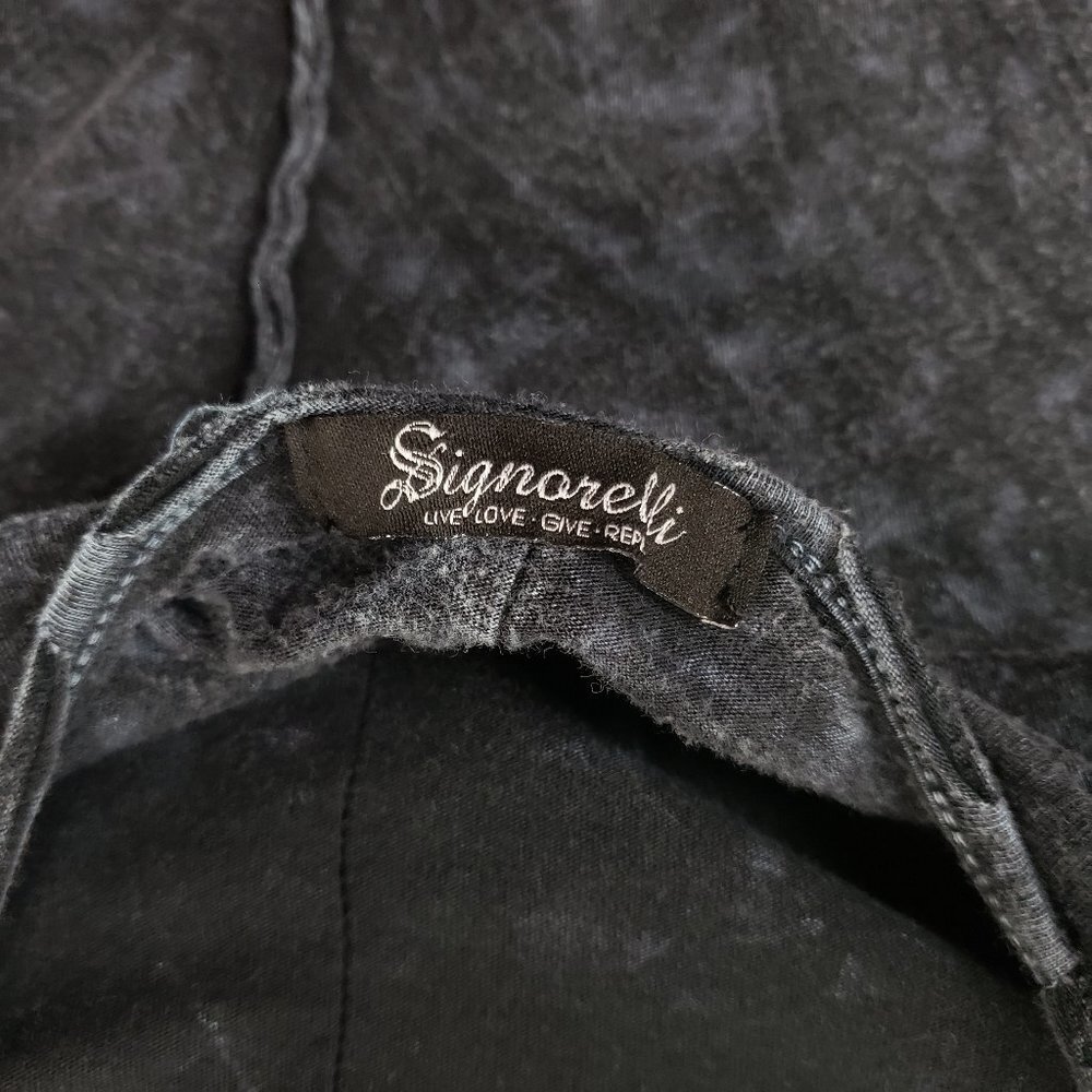 Signorelli Washed Out Distressed Graphic Bohemian Top Medium - Picture 11 of 12